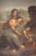 The Virgin and Child with Anne (mk05), Leonardo  Da Vinci